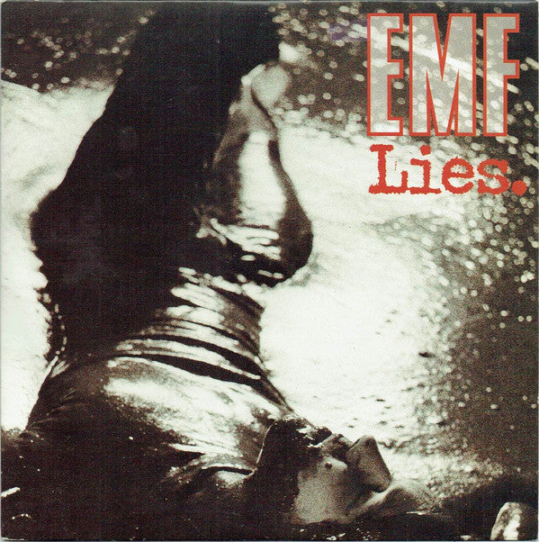 EMF - Lies - Used Vinyl Record 7" image 5