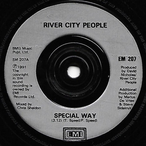 River City People - Special Way - Used Vinyl Record 7" image 3