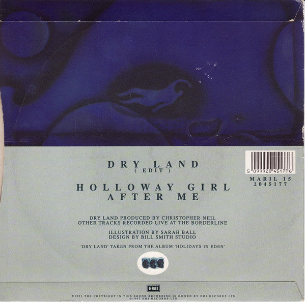 Marillion - Dry Land - Used Vinyl Record 7" image 2