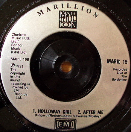 Marillion - Dry Land - Used Vinyl Record 7" image 4