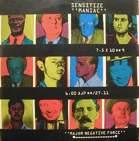 Sensitize - Maniac - Used Vinyl Record 7" image 5