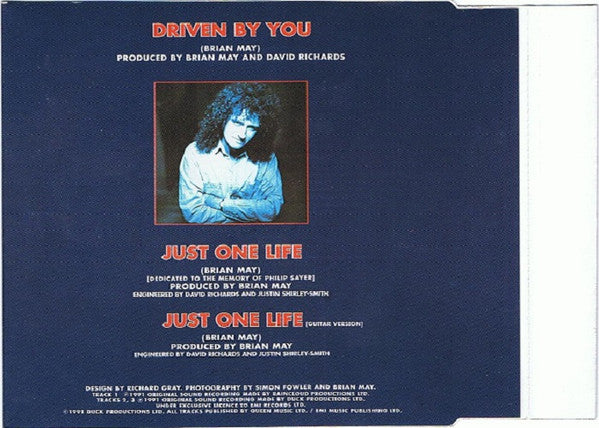 Brian May - Driven By You - Used CD image 2