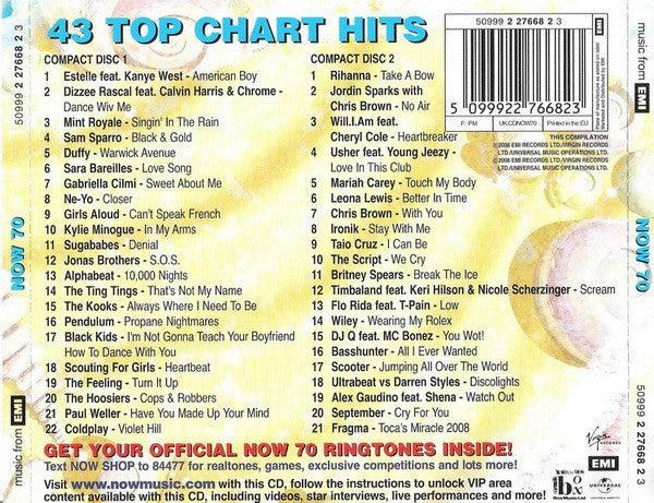Various - Now That's What I Call Music! 70 - Used CD image 2