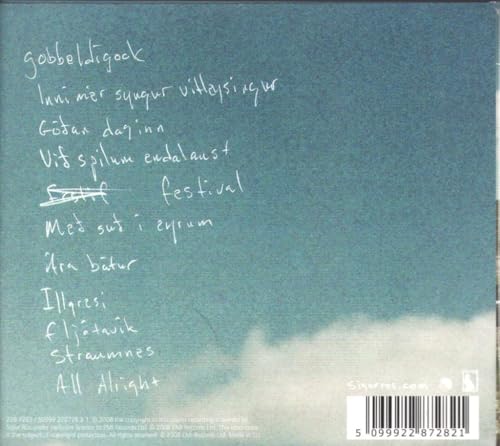 Sigur Ros - Með Suð I Eyrum Við Spilum Endalaust - Used CD image 2