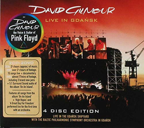 David Gilmour - Live In Gdańsk - CD image 1
