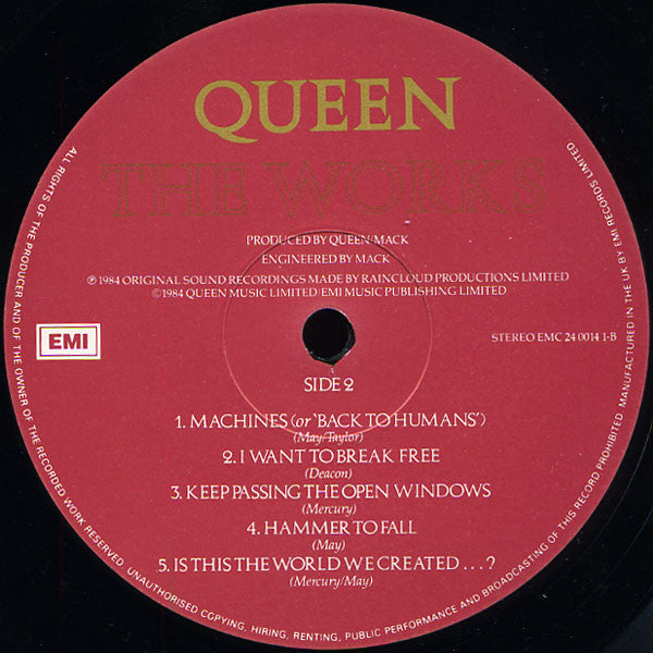 Queen - Works - Used Vinyl Record image 4