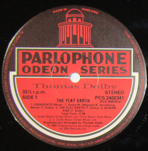 Thomas Dolby - Flat Earth - Used Vinyl Record image 3
