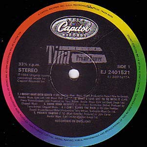 Tina Turner - Private Dancer - Used Vinyl Record image 3