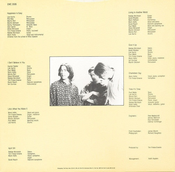 Talk Talk - Colour Of Spring - Used Vinyl Record image 5
