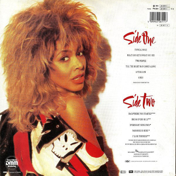 Tina Turner - Break Every Rule - Used Vinyl Record image 2