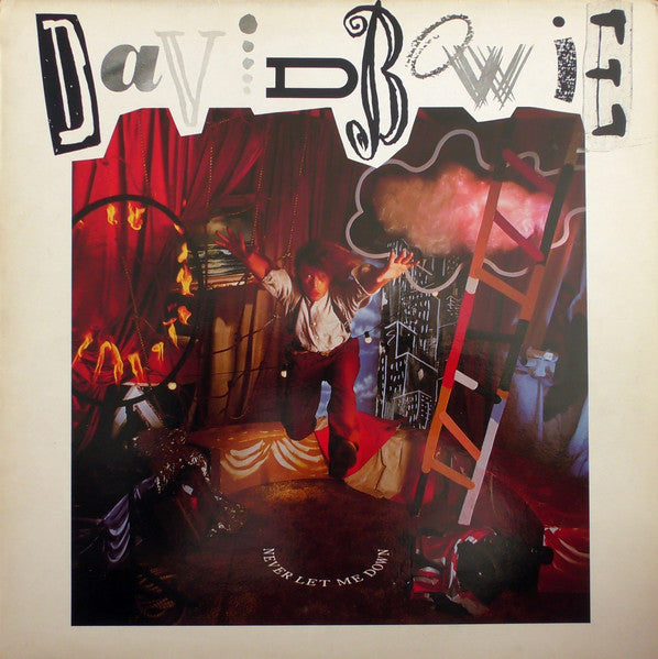David Bowie - Never Let Me Down - Used Vinyl Record image 1