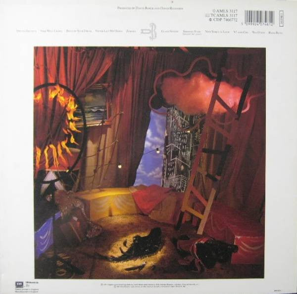 David Bowie - Never Let Me Down - Used Vinyl Record image 2