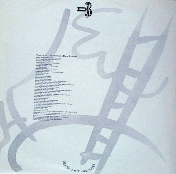 David Bowie - Never Let Me Down - Used Vinyl Record image 5