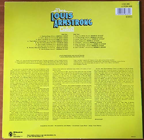 Louis Armstrong - Legend 1927-28 - Used Vinyl Record image 2