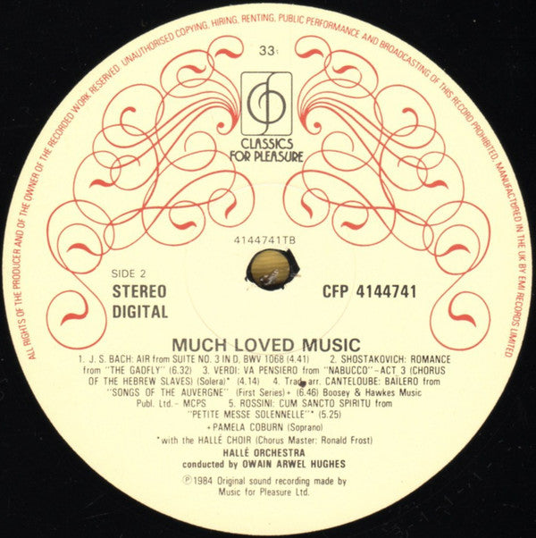 Owain Arwel Hughes - Much Loved Music - Used Vinyl Record image 4