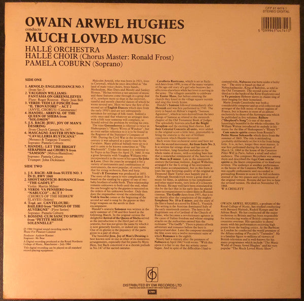 Owain Arwel Hughes - Much Loved Music - Used Vinyl Record image 6