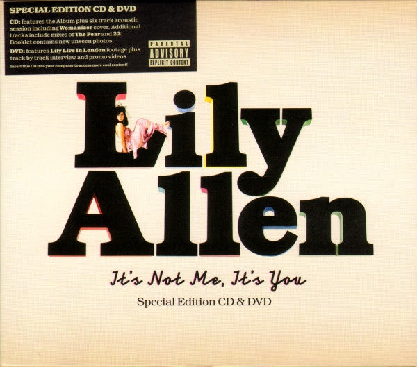 Lily Allen - It's Not Me, It's You - Used CD image 1