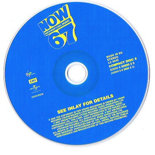 Various - Now That's What I Call Music! 67 - Used CD image 8