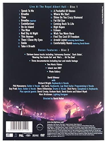 David Gilmour - Remember That Night - DVD image 5