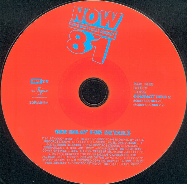 Various - Now That's What I Call Music! 81 - Used CD image 5