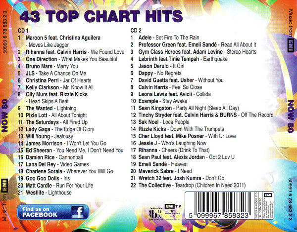 Various - Now That's What I Call Music! 80 - Used CD image 2