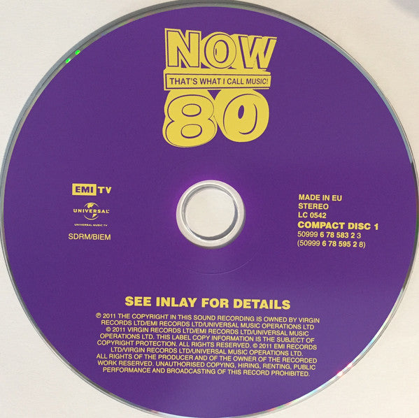 Various - Now That's What I Call Music! 80 - Used CD image 7