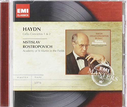 Mstislav Rostropovic - Haydn: Cello Concertos - CD image 1