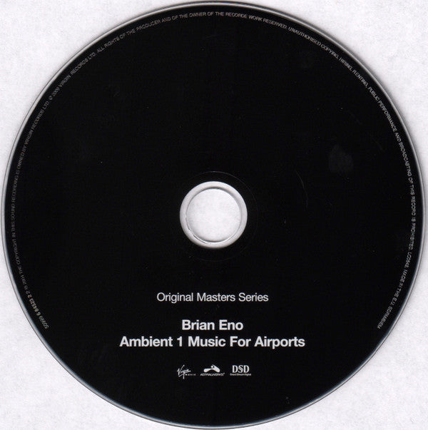 Brian Eno - Ambient 1 (Music For Airports) - CD image 3