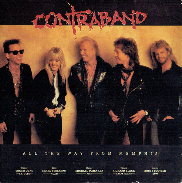 Contraband - All The Way From Memphis - Used Vinyl Record 7" image 1