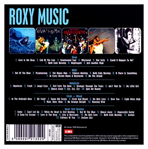 ROXY MUSIC - 5 ALBUM SET - CD5 image 2