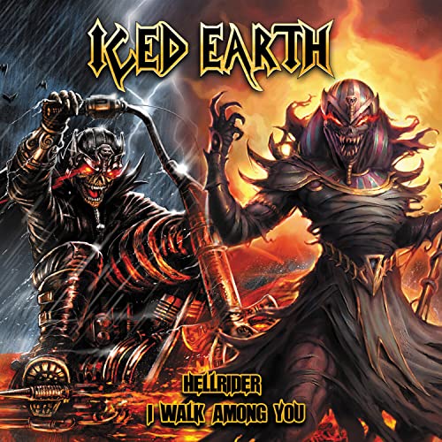 Iced Earth - Hellrider/I Walk Among You - CD image 1