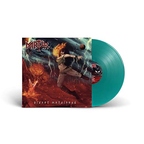 MARTYR - PLANET METALHEAD (TRANSPARENT GREEN VINYL) - Vinyl Record image 1