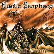 MYSTIC PROPHECY - NEVER ENDING (TRANSPARENT ORANGE VINYL) - Vinyl Recor image 1