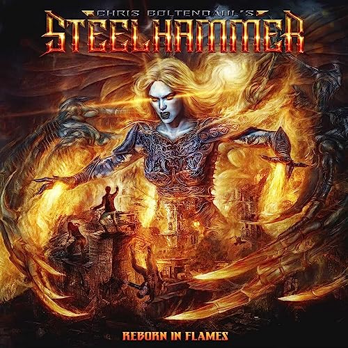 CHRIS BOHLTENDAHL'S - REBORN IN FLAMES - CDD image 1
