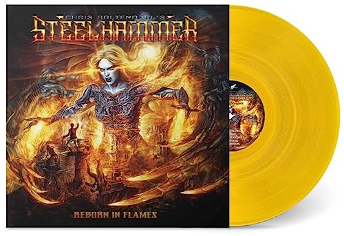 CHRIS BOHLTENDAHL'S - REBORN IN FLAMES (SUN YELLOW VINYL) - Vinyl Recor image 1