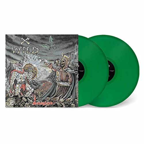 X-WILD - SAVAGELAND (2LP GREEN VINYL) - Vinyl Record DLP image 1