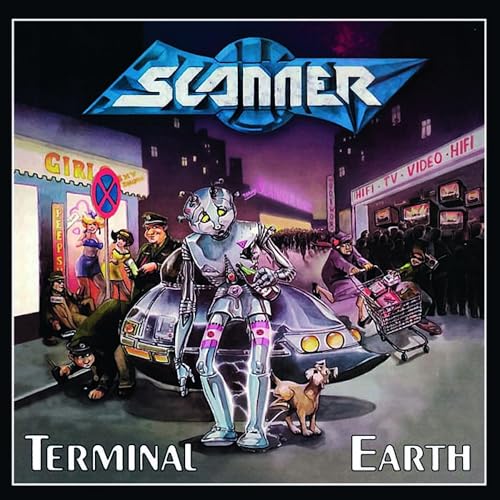 SCANNER - TERMINAL EARTH (BLUE TRANSPARENT VINYL) - Vinyl Record image 1