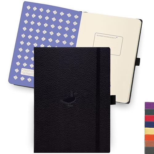 Dingbats A5+ Wildlife Black Duck Notebook - Plain - Non-book item image 1