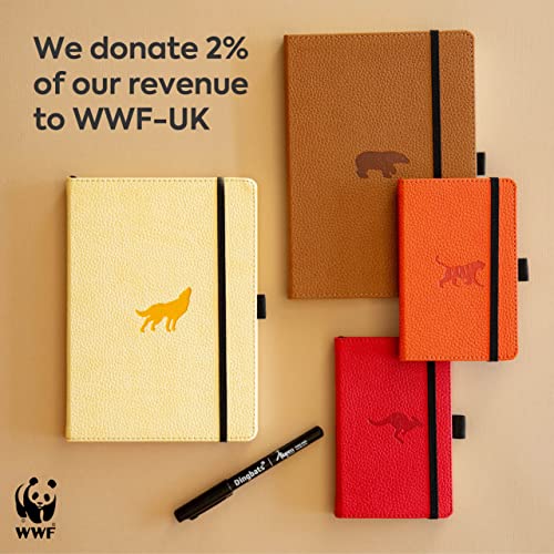 Dingbats A6+ Wildlife Grey Elephant Reporter Notebook - Plain - Non-bo image 6