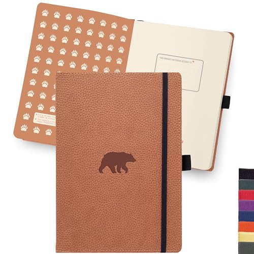 Dingbats A5+ Wildlife Brown Bear Notebook - Dotted - Non-book item image 1