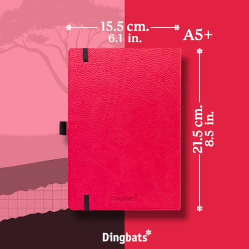 Dingbats A5+ Wildlife Red Kangaroo Notebook - Dotted - Non-book item image 4