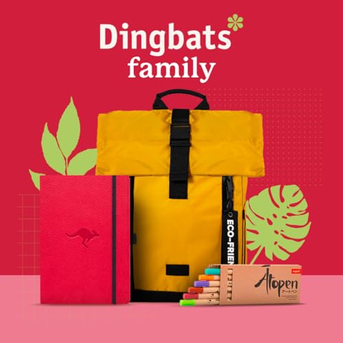 Dingbats A5+ Wildlife Red Kangaroo Notebook - Dotted - Non-book item image 7