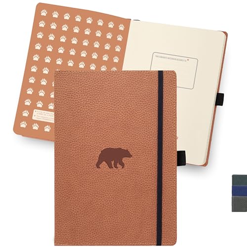 A4 BROWN BEAR NBOOK DOTTED - Non-book item image 1
