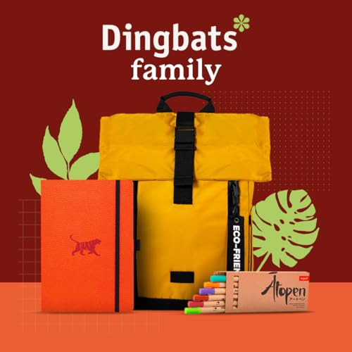 Dingbats A5+ Wildlife Orange Tiger Notebook - Dotted - Non-book item image 7