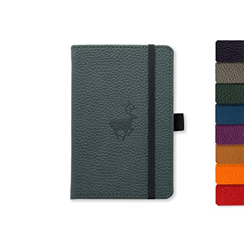 Dingbats A6 Pocket Wildlife Green Deer Notebook - Graphed - Non-book i image 1