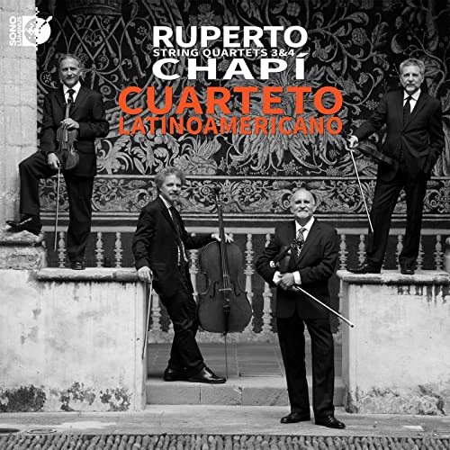 CUARTETO LATINOAMERI - CHAPI:STRING QUARTETS 3 & 4 - CD image 1