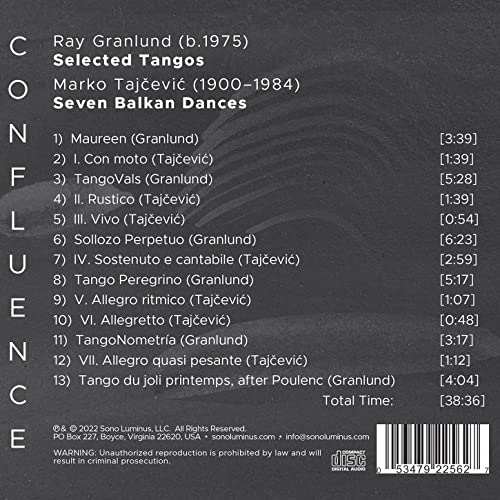 TAJCEVIC / GAJIC / C - CONFLUENCE - CD image 2