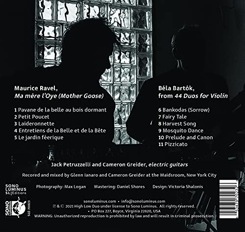 BARTOK / PETRUZZELLI - WORKS ARRANGED FOR GUITAR - CD image 2