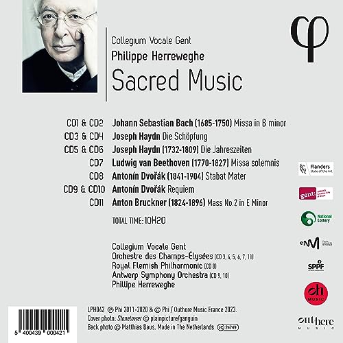 COLLEGIUM VOCALE GEN - SACRED MUSIC - CD image 2