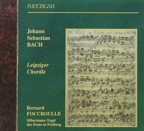 BERNARD FOCCROULLE - BACH - LEIPZIG CHORALES - CD image 1